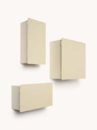 Metal Wall Shelves Kelly, Set of 3