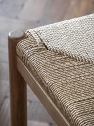 Handmade Oak Wood Dining Chairs Eton, Set of 2 - thumbnail 6