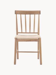 Handmade Oak Wood Dining Chairs Eton, Set of 2 - thumbnail 3