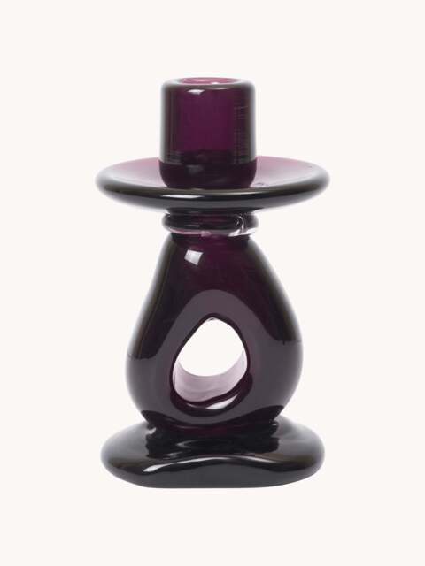 Mouth-Blown Candle Holder Damo - image 1