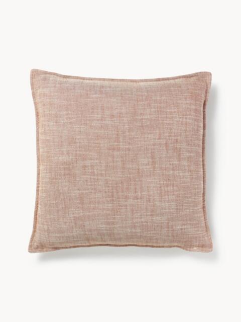 Large Linen Blend Sofa Cushion Lennon, 60 x 60 cm - image 1