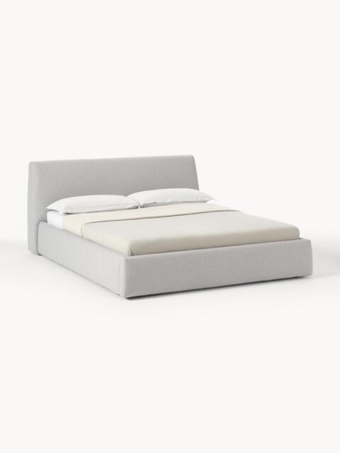 Upholstered Bed Cloud with Storage Space