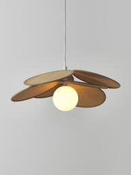 Pendant Light Milani with Natural Fibre Decor - thumbnail 3
