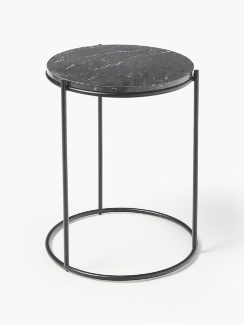 Round Marble Side Table Ella - image 1