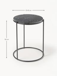 Round Marble Side Table Ella - thumbnail 7