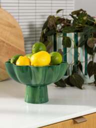 Hand-Painted Decorative Bowl Sun - thumbnail 2