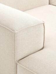 Linen Blend Modular Corner Sofa Lennon (3-seater) - thumbnail 8