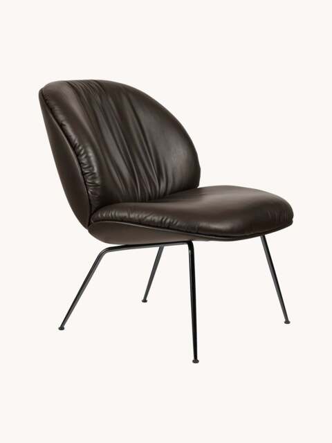 Leather Lounge Chair Beetle - image 1