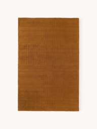 High-Low Wool Rug Alexia, Hand-Tufted