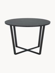 Round Dining Table Amble with Marble Look Table Top, Ø 110 cm - thumbnail 3