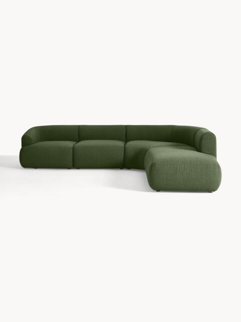 Modular Bouclé Corner Sofa Sofia (4-seater)