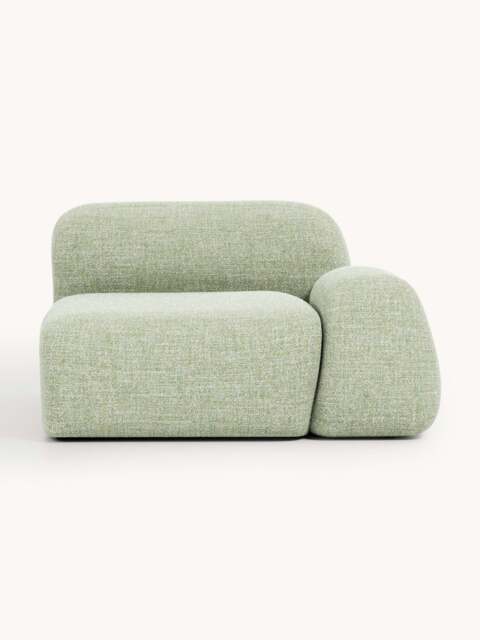 Bouclé Corner Module Wolke