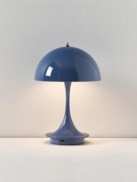 Small Portable LED Table Lamp Panthella 160, Design Verner Panton - thumbnail 4