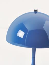 Small Portable LED Table Lamp Panthella 160, Design Verner Panton - thumbnail 6