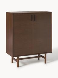 Oak Wood Highboard Diana - thumbnail 1