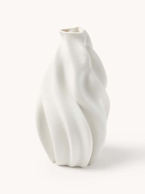 3D Printed Porcelain Vase Lyria, H 29 cm - image 1