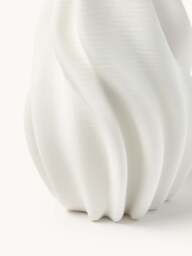 3D Printed Porcelain Vase Lyria, H 29 cm - thumbnail 4