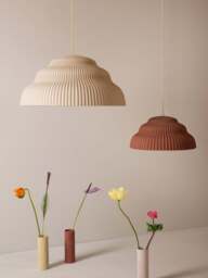 Handmade Stoneware Pendant Light Kaskad, in various sizes - thumbnail 2