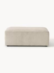 Corduroy XL Ottoman Melva, W 116 x D 72 cm - thumbnail 3