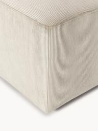 Corduroy XL Ottoman Melva, W 116 x D 72 cm - thumbnail 6