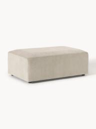 Corduroy XL Ottoman Melva, W 116 x D 72 cm