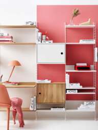 Cabinet String System with Swing Door, W 58 x D 30 cm - thumbnail 3