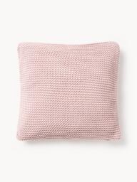 Organic Cotton Knitted Cushion Cover Adalyn - thumbnail 1