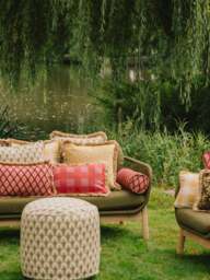 Handmade Outdoor Cushion Mako - thumbnail 3