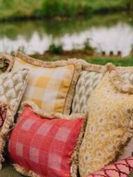 Handmade Outdoor Cushion Mako - thumbnail 2