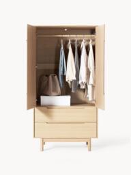 Small Wardrobe Cassy, 2-doors - thumbnail 4