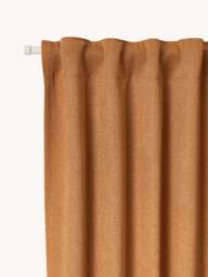 Opaque Multi-Band Curtains Joan, Set of 2, W 140 cm - thumbnail 1