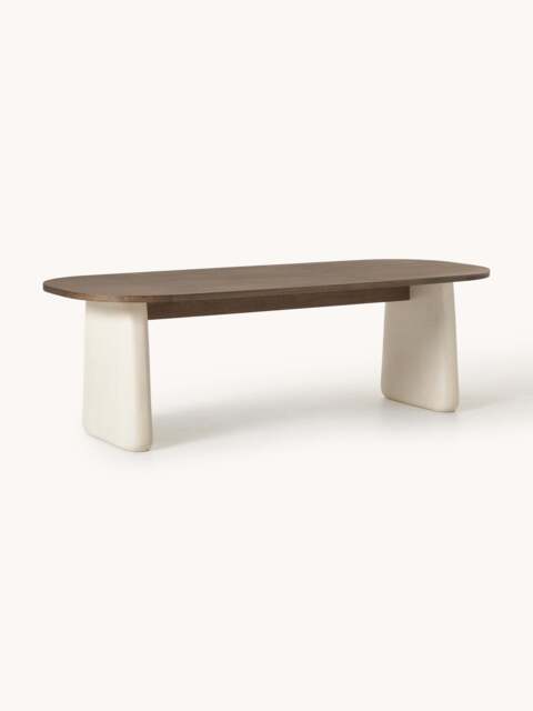 Oval Oak Wood Dining Table Dune, in various sizes - image 1