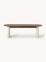 Oval Oak Wood Dining Table Dune, in various sizes - thumbnail 2