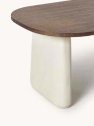 Oval Oak Wood Dining Table Dune, in various sizes - thumbnail 4