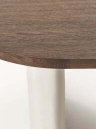 Oval Oak Wood Dining Table Dune, in various sizes - thumbnail 5