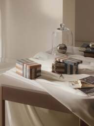 Marble and Walnut Wood Storage Box Mauricio - thumbnail 9