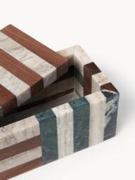 Marble and Walnut Wood Storage Box Mauricio - thumbnail 4