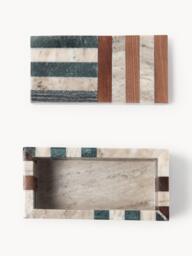 Marble and Walnut Wood Storage Box Mauricio - thumbnail 6