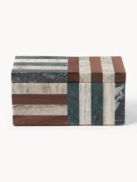 Marble and Walnut Wood Storage Box Mauricio - thumbnail 2