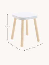 Kids Handmade Stool Square - thumbnail 5