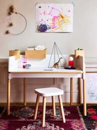 Kids Handmade Stool Square - thumbnail 4