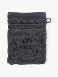 Wash Gloves Luxe with Striped Border, Set of 2