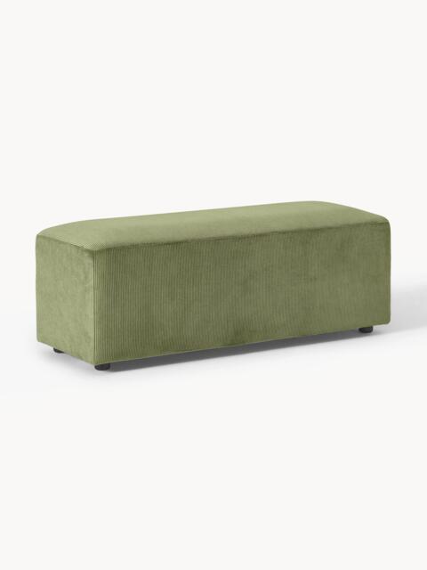 XL Corduroy Ottoman Melva, W 116 x D 42 cm - image 1