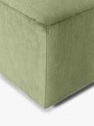 XL Corduroy Ottoman Melva, W 116 x D 42 cm - thumbnail 5
