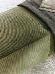 XL Corduroy Ottoman Melva, W 116 x D 42 cm - thumbnail 7