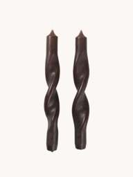 Handcrafted Tapered Candles Twist, Set of 2 - thumbnail 3
