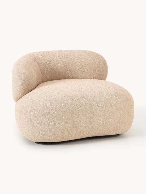 Bouclé Lounge Armchair Alba - image 1