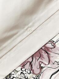 Cotton Sateen Pillowcase Margot with Floral Print - thumbnail 9