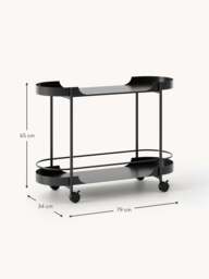 Metal Serving Trolley Taru - thumbnail 8
