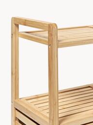 Bamboo Bathroom Shelf Kit with Laundry Baskets - thumbnail 8